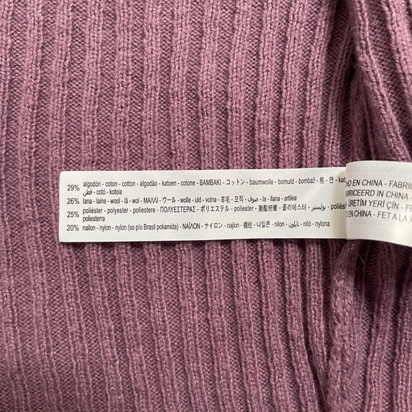 Zara Ribbed Knit Sweater - Picture 4 of 4